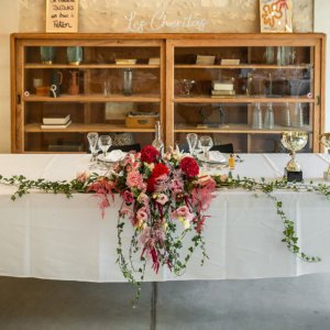 Centre de table retombant