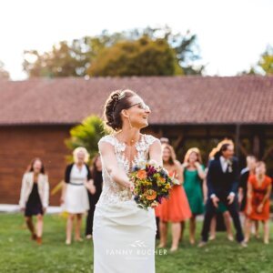Bouquet à lancer